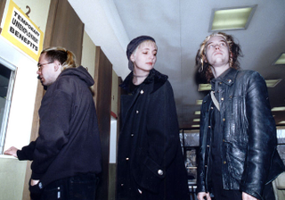 Some of Chicago's 20,000 out-of-work clubgoing elite line up for unemployment benefits. Such scenes are commonplace across the U.S., as the nation's once-great techno-industrial base struggles to keep up with European and Japanese imports.